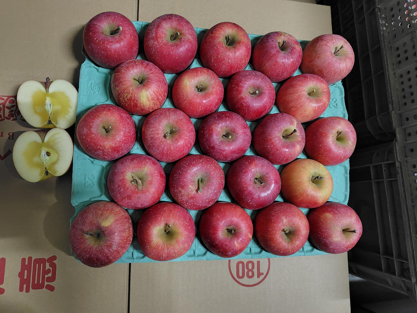 【蜜入り】２３玉～２５玉サイズ　サンふじ自家用５ｋｇ【限定】